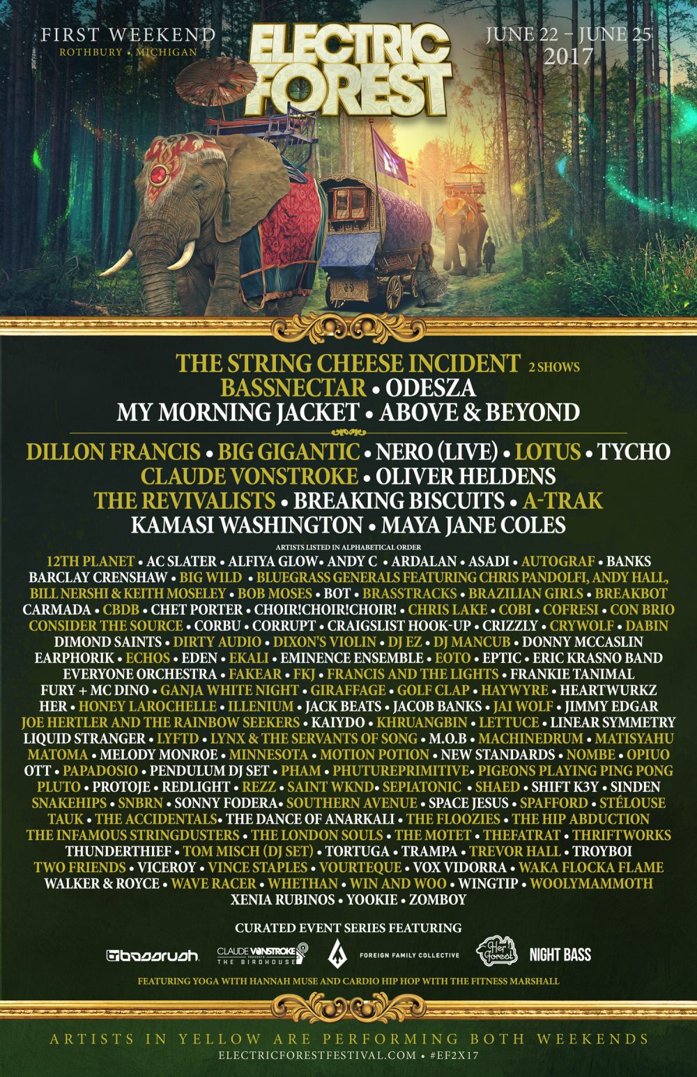 Electric Forest Releases Extra Weekend 1 GA Tickets For Sale Red Roll